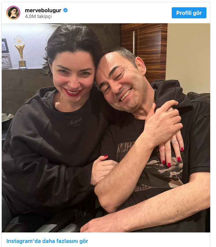 merve bolugur dan serdar ortac paylasimi begeni topladi 